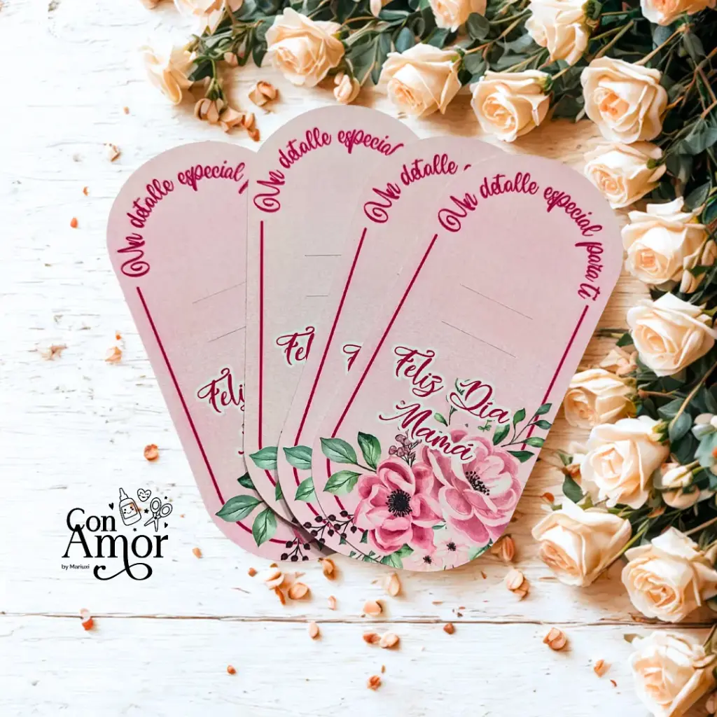 Tags cartulina para flores 14x6cm