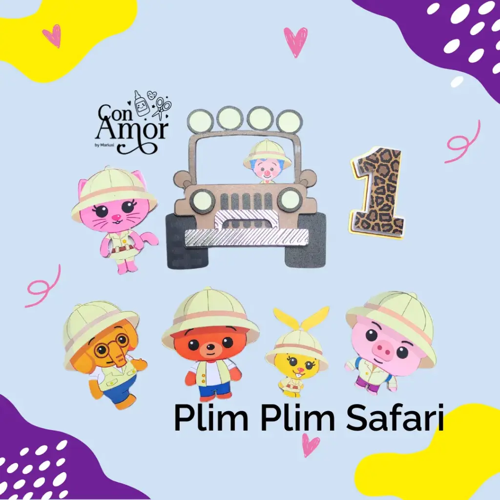 Caketoppers Plim Plim