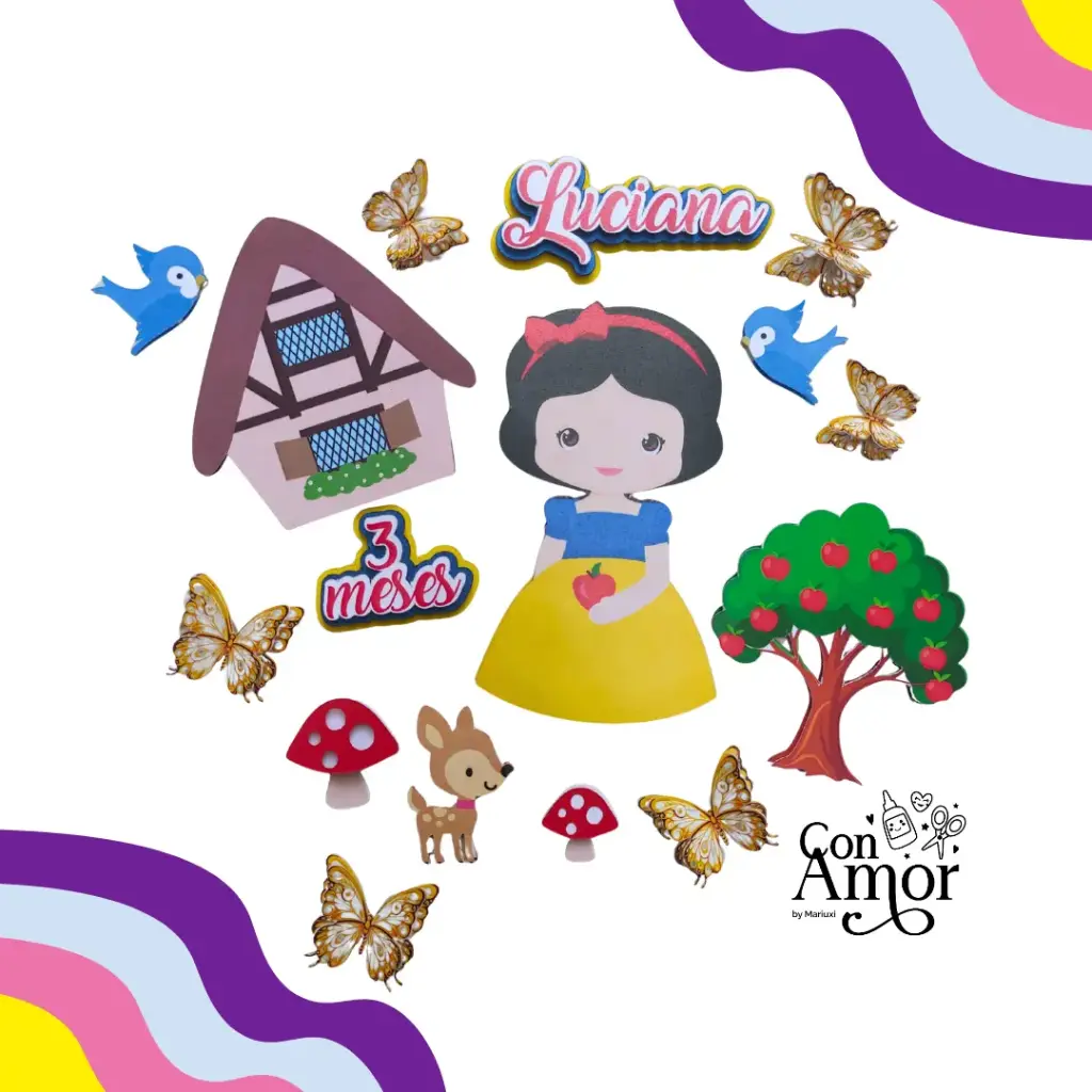 Caketopper Blanca Nieves