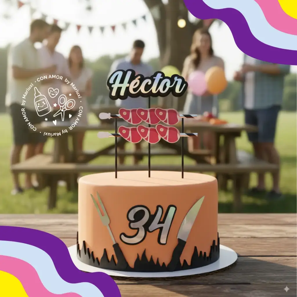 Caketoppers BBQ - Parrillada