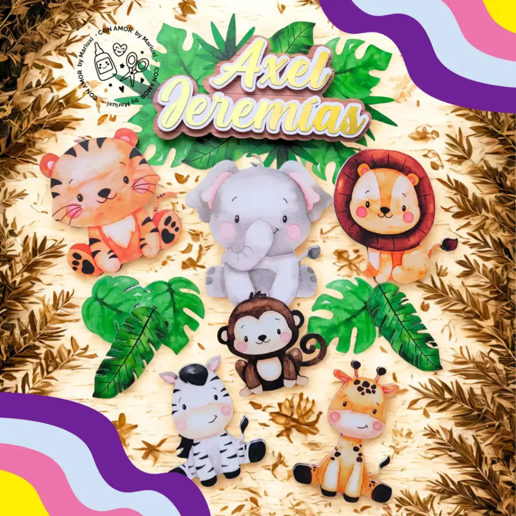 Caketopper Safari