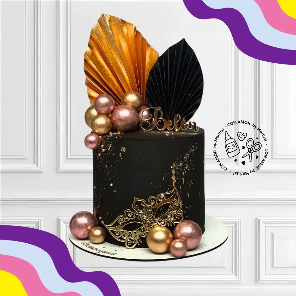 Antifaz de acrílico