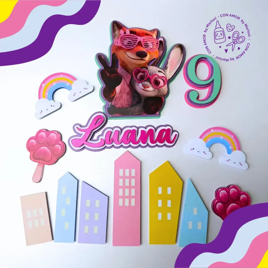 Caketopper Zootopia