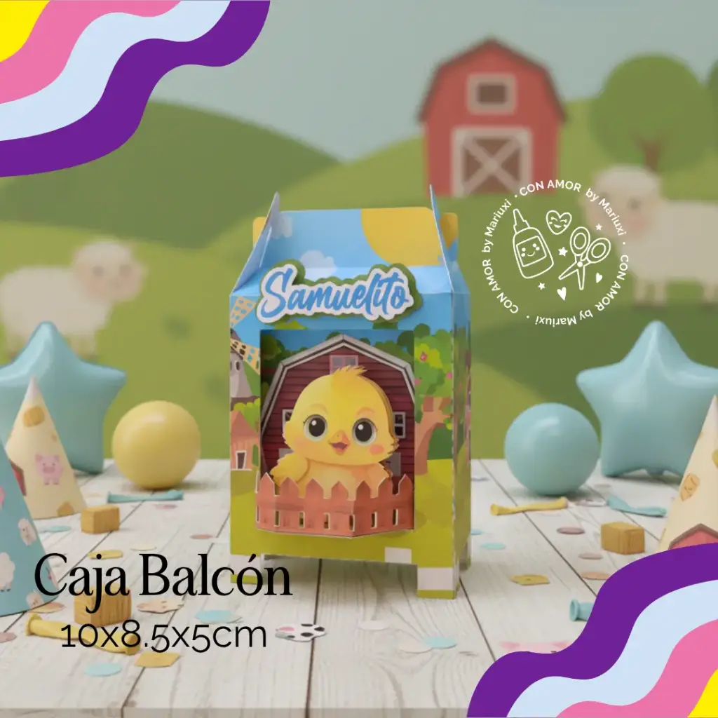 Caja balcón