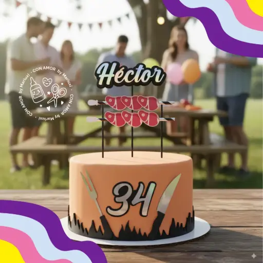 Caketoppers BBQ - Parrillada