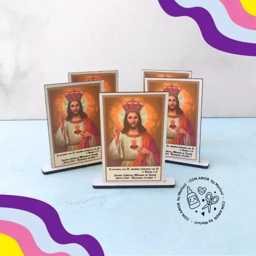 [PLA-0001] Placa mdf impresa para recuerdo