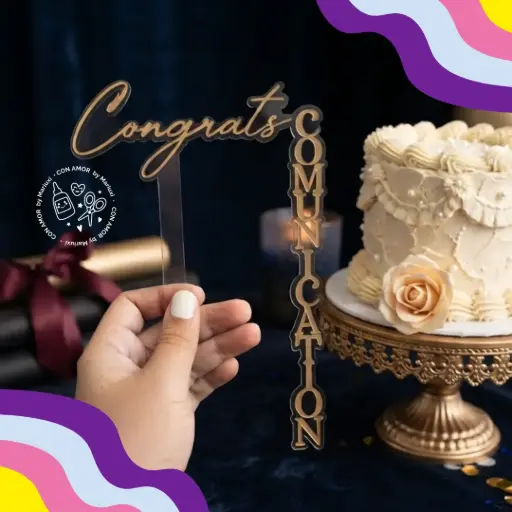 [CTA-0041] Caketopper acrílico frase esquinera